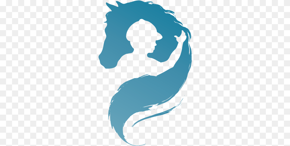 I Horse And Rider Logo, Silhouette, Water Sports, Water, Leisure Activities Free Png