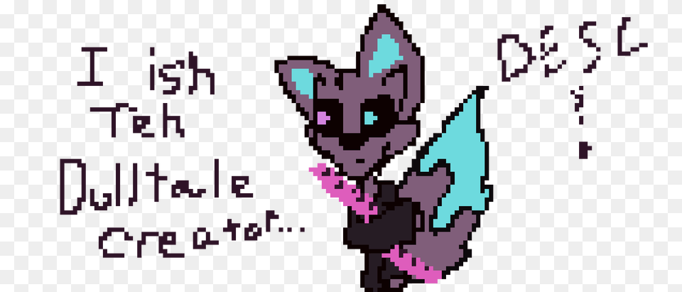 I Ish The Dulltale Creator P Pixel Art Maker, Purple Free Transparent Png