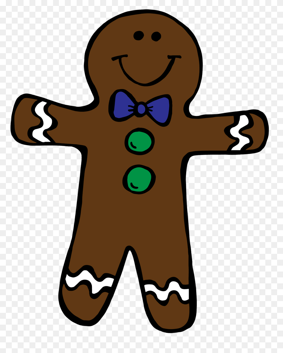 I Just Finished My Cute Christmas Clipart Yay Me Ill Be Putting, Cookie, Food, Sweets, Gingerbread Png Image