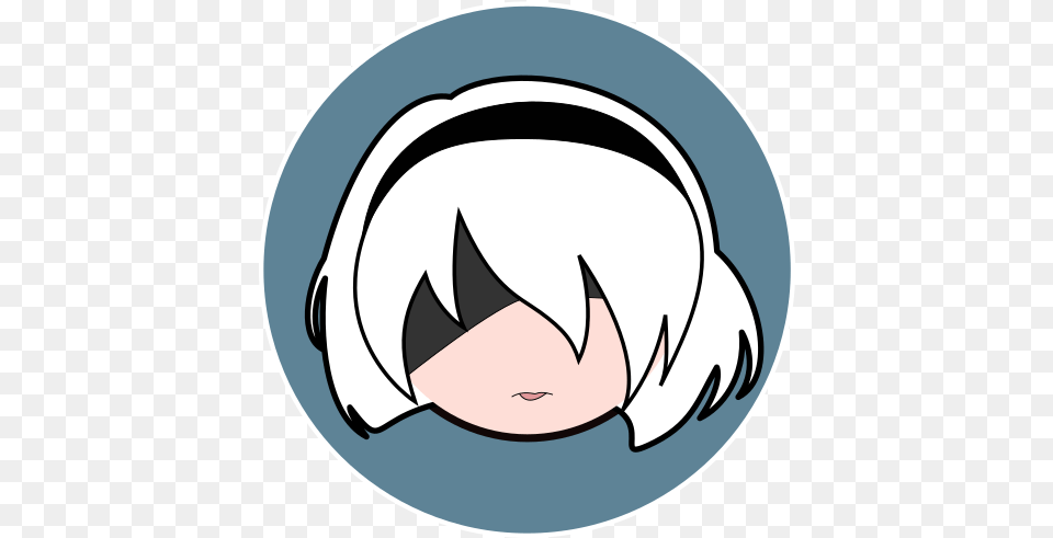 I Just Finished This Game 2b From Nier Automata Inkscape Clip Art, Book, Comics, Publication, Sticker Png Image