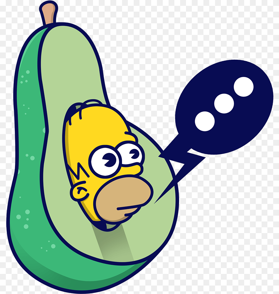I Just Love This Illustration So Much Fondos De Los Simpson Drawing Ideas, Food, Produce, Fruit, Plant Free Png