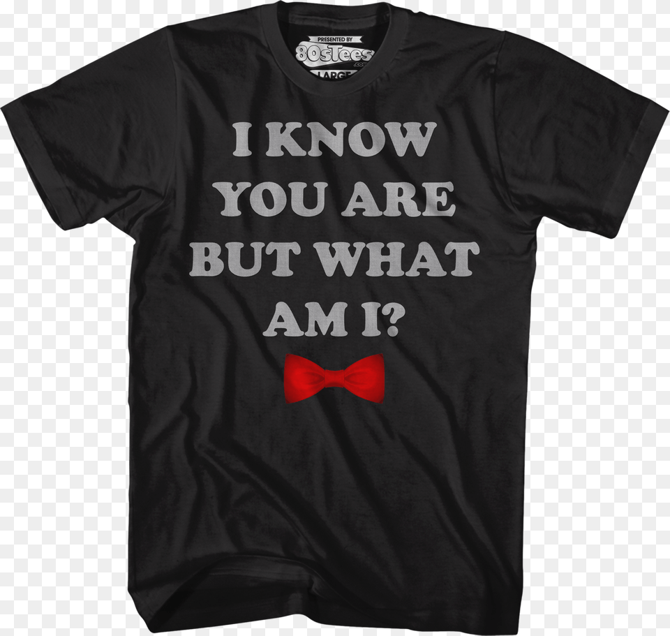 I Know You Are But What Am I Pee Wee Herman T Shirt Christmas Day, Clothing, T-shirt, Formal Wear Free Png