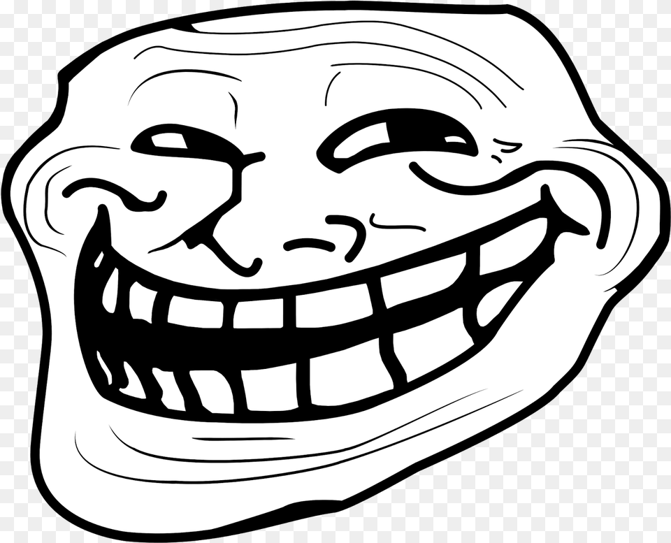 I Know You Were Probably Thinking Troll Face, Body Part, Mouth, Person, Stencil Free Transparent Png