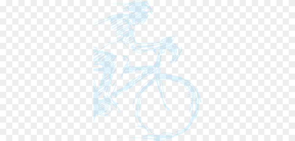 I Left London Because I Wanted To Step Outside My Comfort Sketch, Person, Stencil, Art, Bicycle Free Png Download