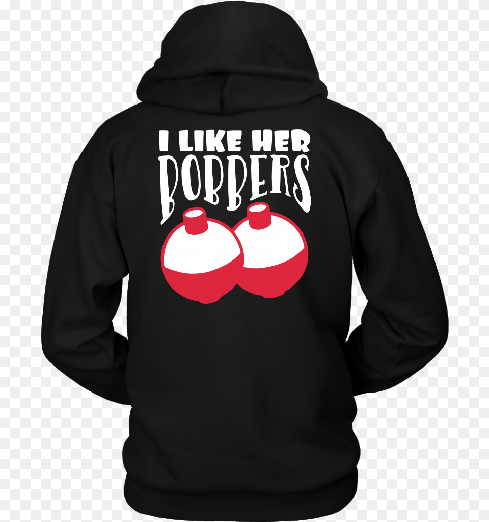 I Like Her Bobbers T Shirt Couples Fishing Shirts Hoodie, Clothing, Hood, Knitwear, Sweater Free Png