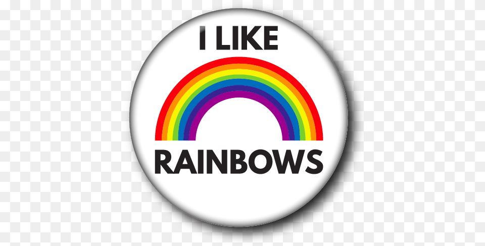I Like Rainbows U2014 Custom Buttons Milwaukee Mke Buttons Circle, Logo, Disk, Badge, Symbol Free Png