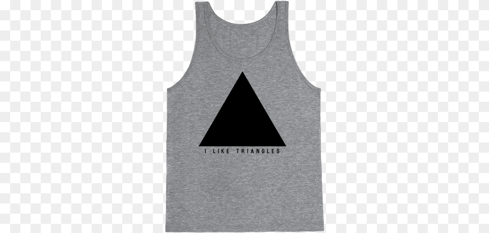 I Like Triangles Tank Top Llama Shirts Tina, Triangle, Clothing, Tank Top Png Image