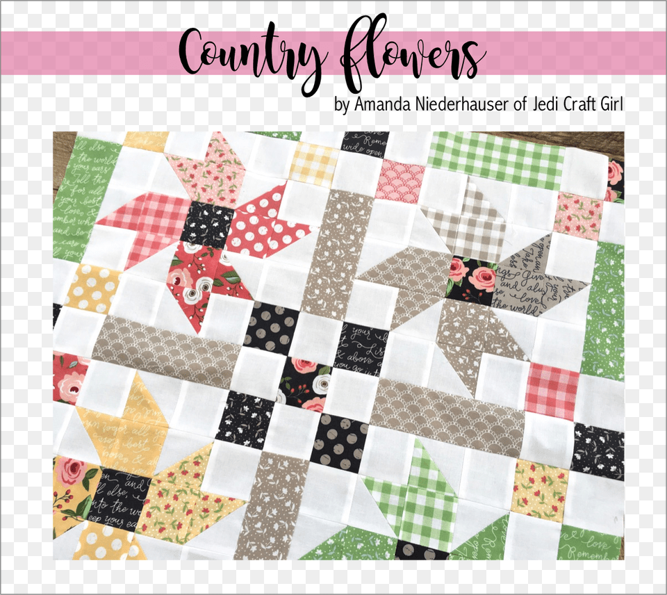 I Live In The City But Dream Of Country Life And Love Patchwork, Quilt, Pattern Free Png