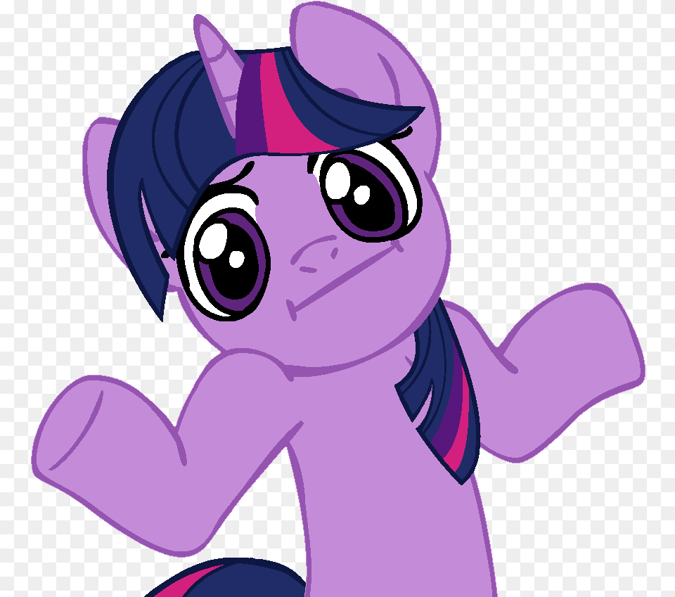 I Looking At You Mare Pony Safe Shrug Shrugpony My Little Pony I Don T Know, Book, Comics, Publication, Purple Png