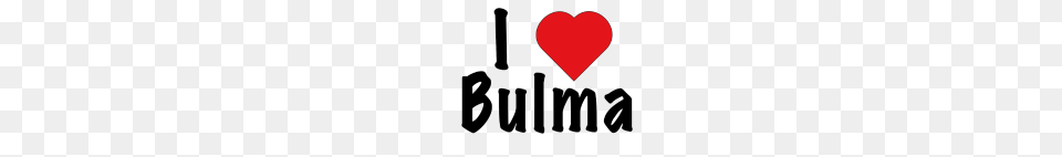 I Love Bulma, Heart Free Transparent Png