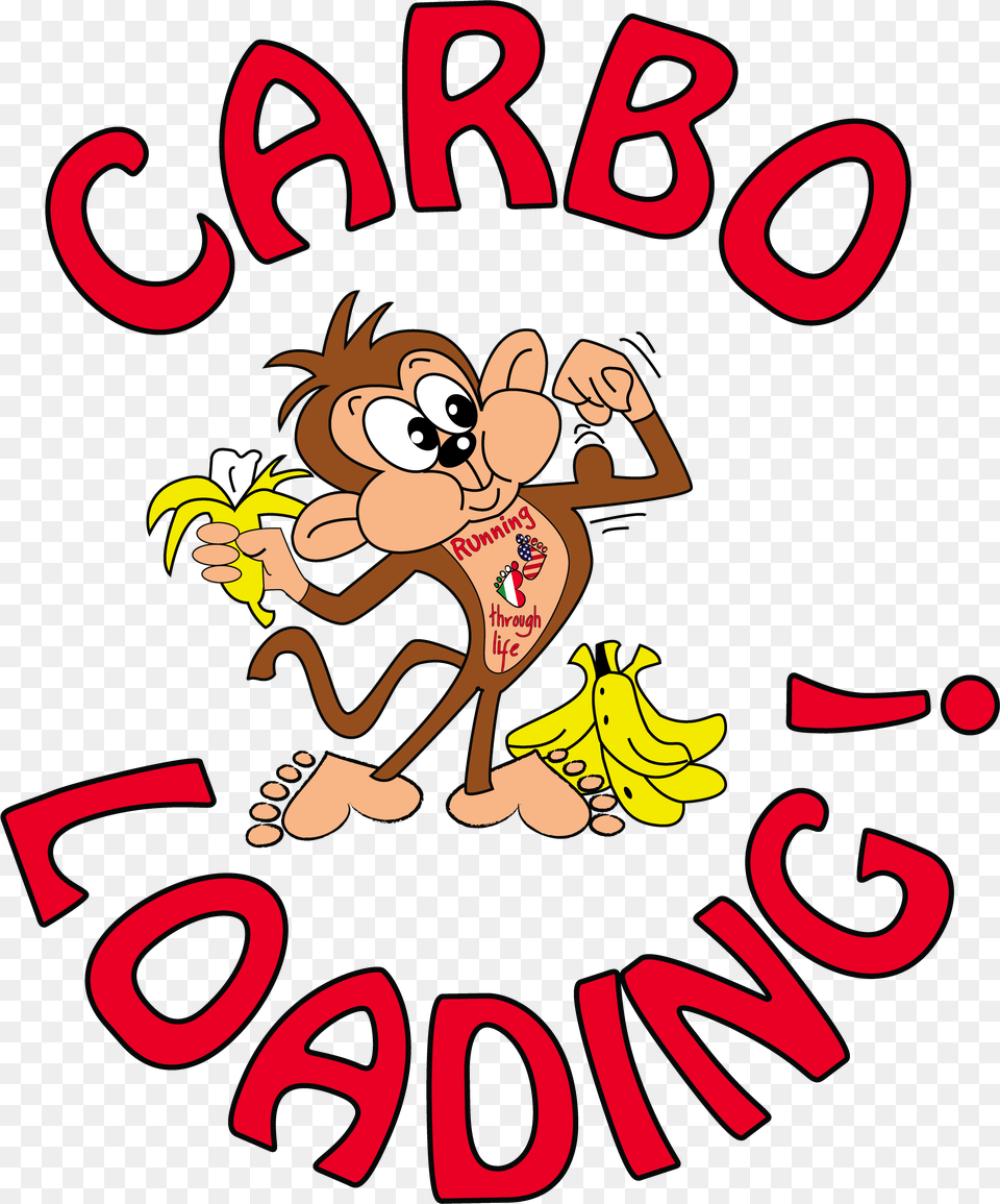 I Love Carbs Carbohydrate Loading Clipart Full Size Carboloading Cartoon, Produce, Plant, Fruit, Food Png