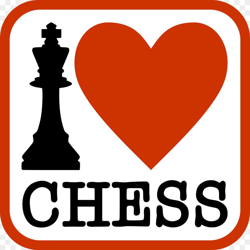 I Love Chess Clipart, Game Png Image