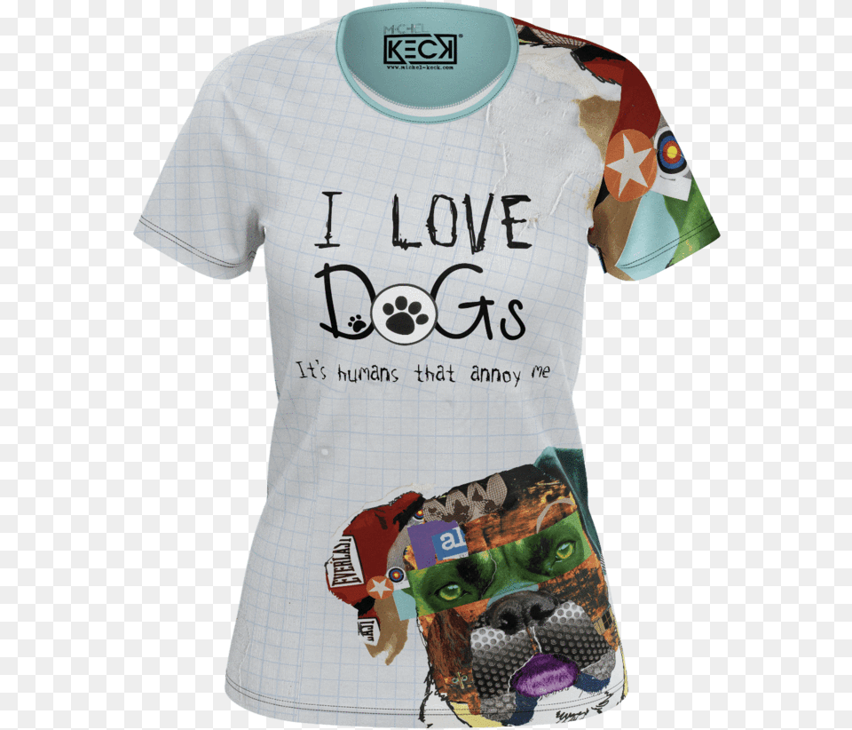 I Love Dogs Girl, Clothing, Shirt, T-shirt, Person Png