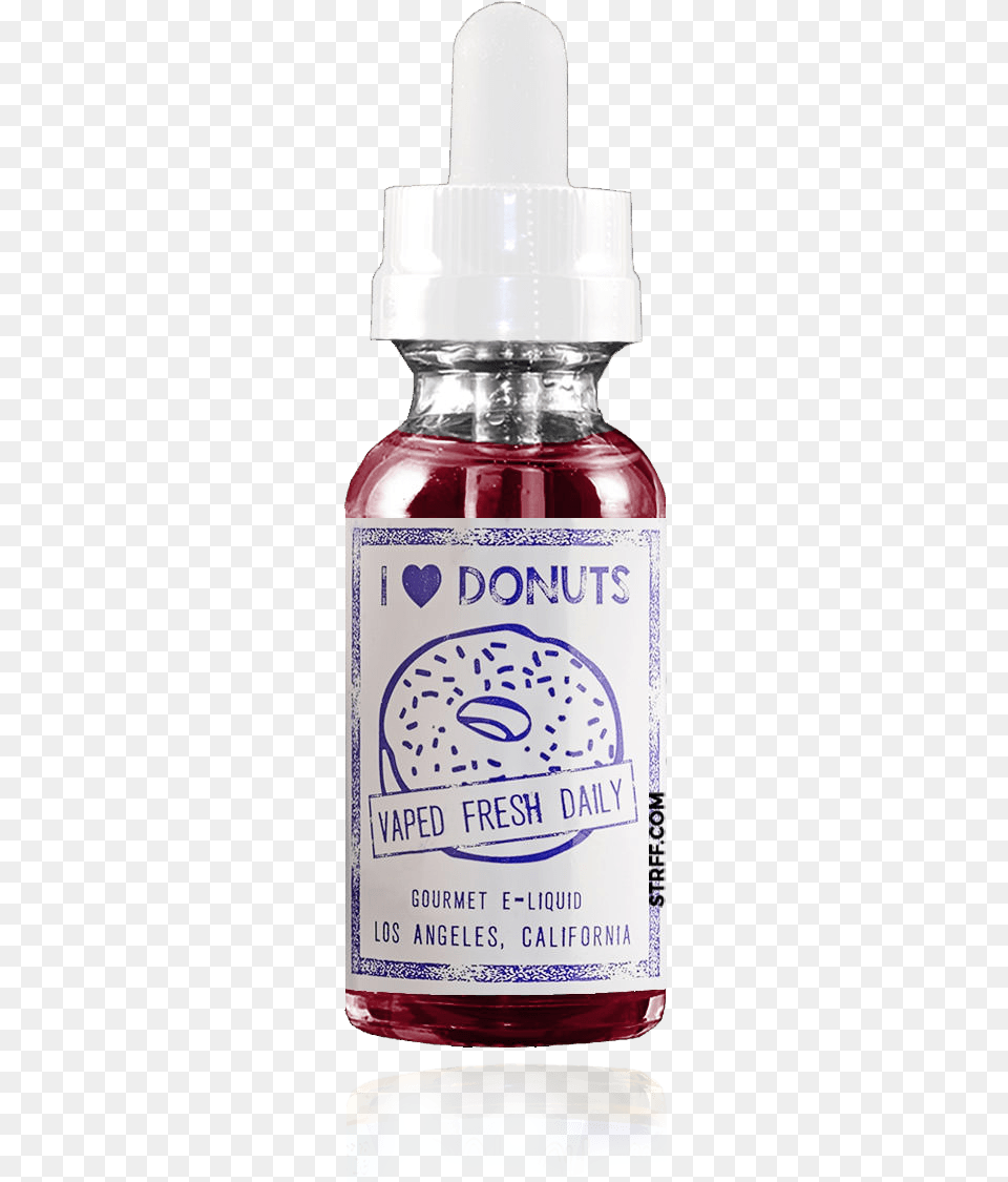 I Love Donuts By Mad Hatter Juice Cosmetics, Bottle, Ink Bottle Png Image