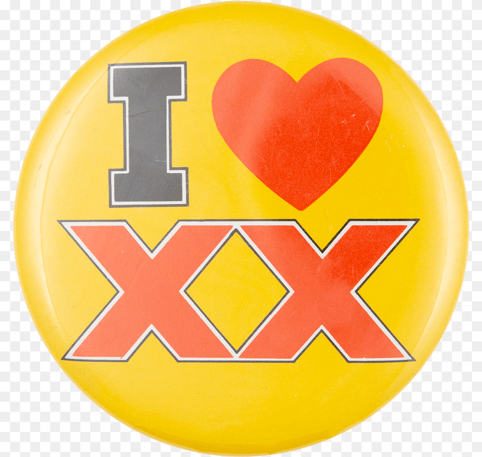 I Love Dos Equis Busy Beaver Button Museum Heart, Badge, Logo, Symbol, Ball Png