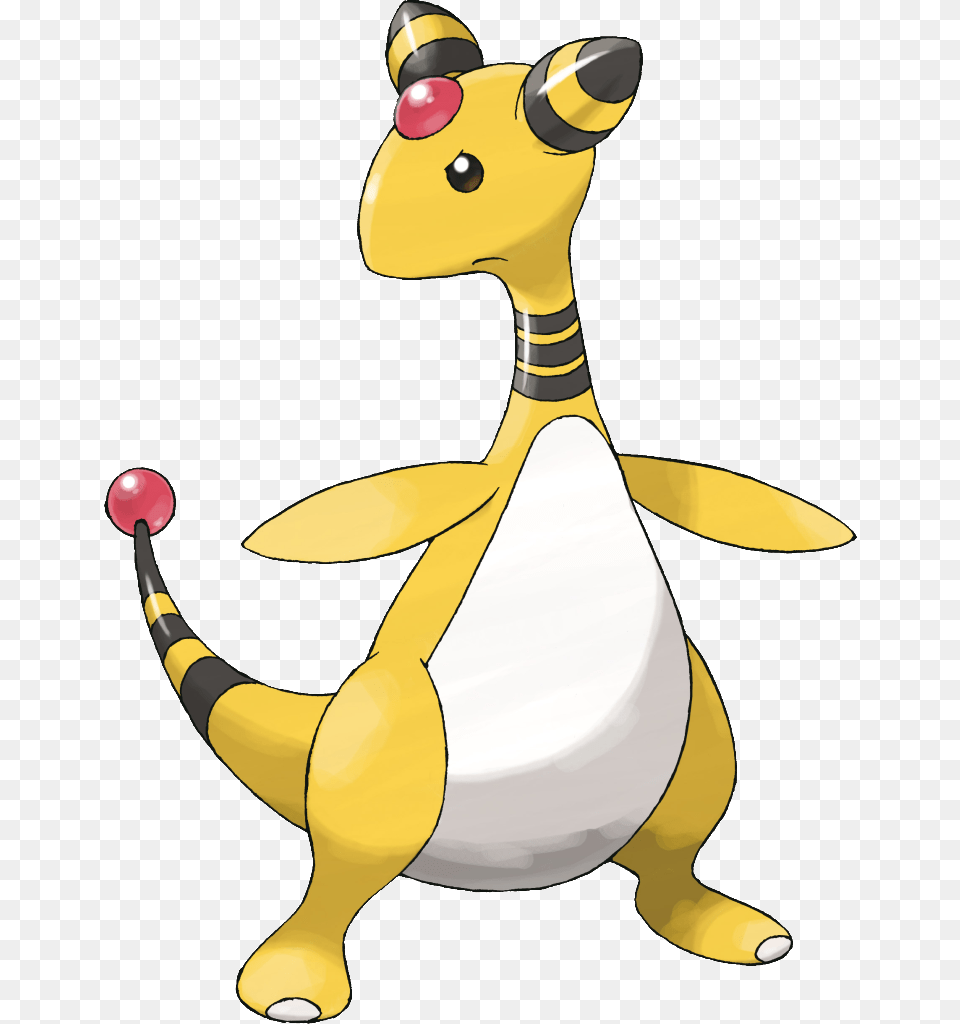 I Love Electric Type Pokemon And In My Gold Version Ampharos, Animal, Fish, Sea Life, Shark Free Png Download