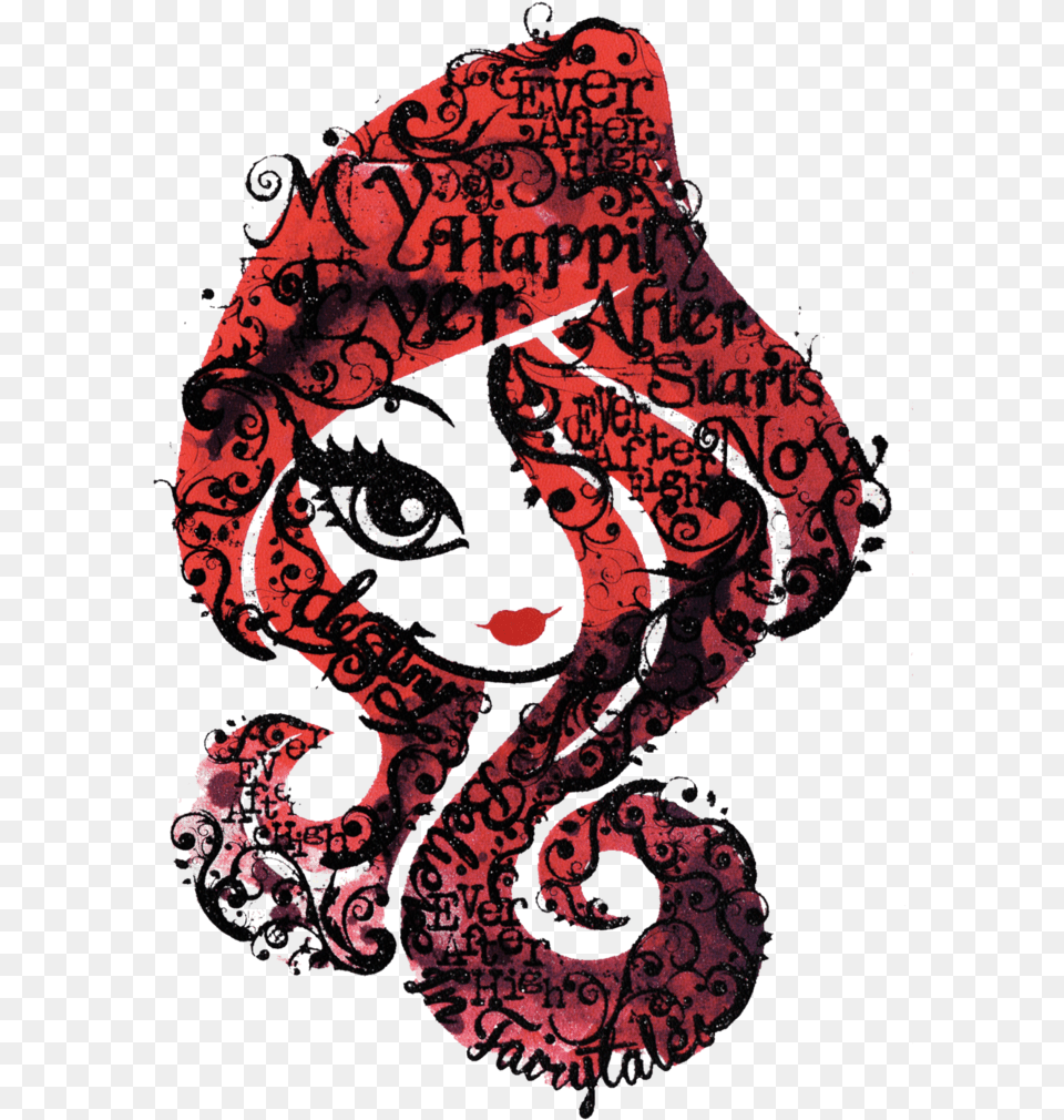 I Love Ever After High Ever After High Logo, Pattern, Art, Adult, Female Free Transparent Png