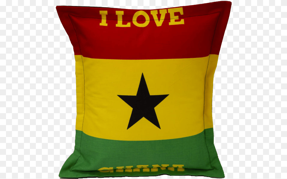 I Love Ghana Flag Cushion 1836 Steakhouse, Home Decor, Symbol Png Image