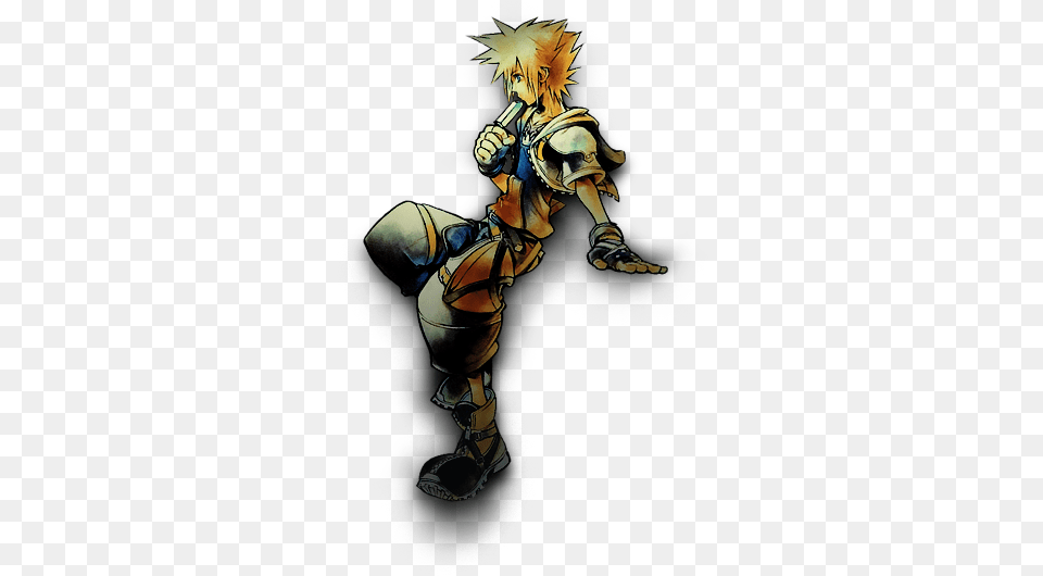 I Love Kingdom Hearts Kingdom Hearts Roxas, Adult, Book, Comics, Male Free Transparent Png