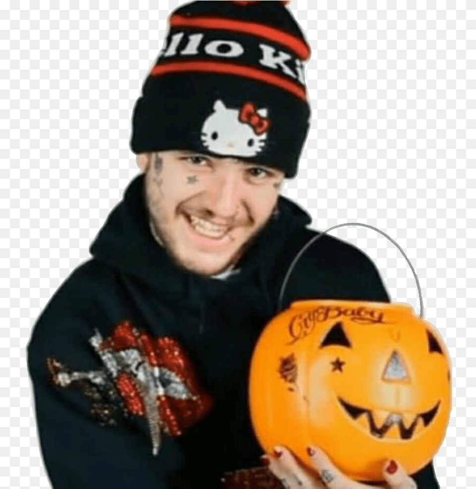 I Love Lil Peep So Much So I Made This Cute Transparent Lil Peep And Peepkin, Adult, Person, Man, Male Free Png Download