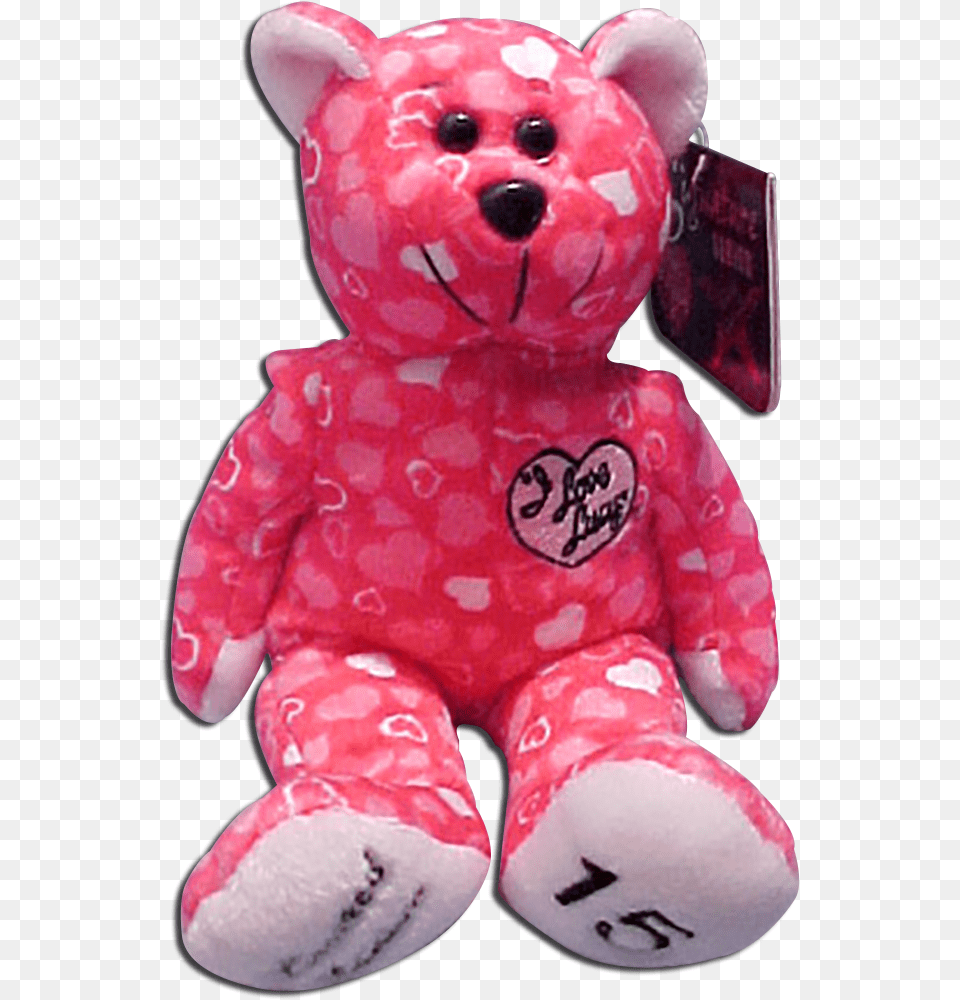 I Love Lucy Collectible Valentines Teddy Bear Lucy Teddy Bear, Plush, Toy, Teddy Bear Free Png Download