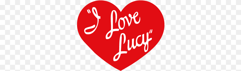I Love Lucy Logo Vector In Eps And Vector I Love Lucy Logo, Heart, Food, Ketchup Free Png Download