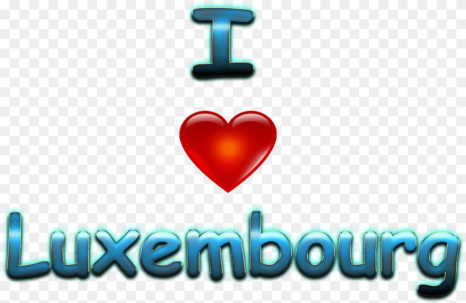 I Love Luxembourg Hd Heart, Logo Free Png