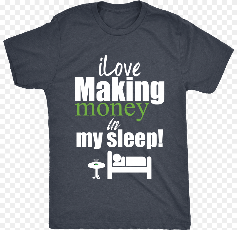 I Love Making Money Men39s T Shirt Black Freddy Krueger Follow Your Dreams, Clothing, T-shirt Free Png Download