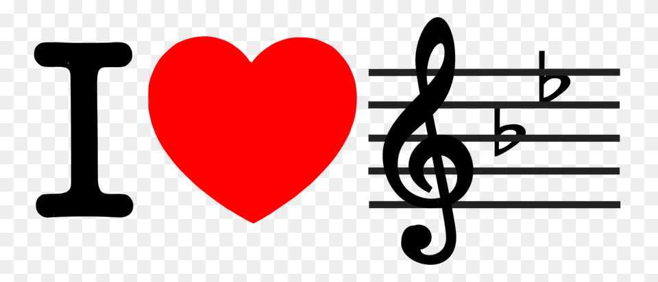 I Love Music I Love, Heart, Astronomy, Moon, Nature Png Image