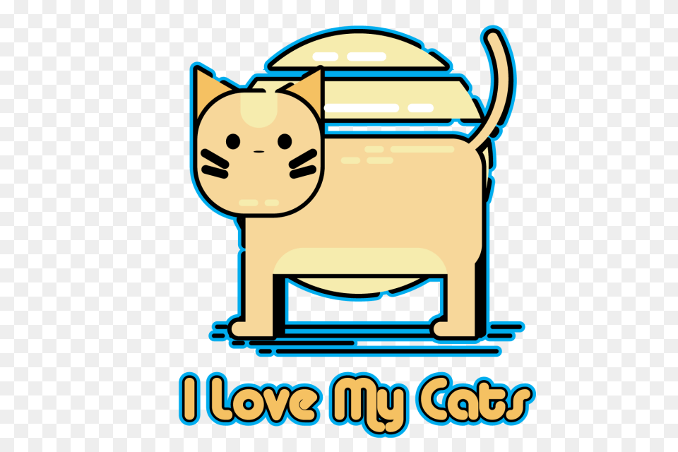I Love My Cat Illustration Cat Vector Cute And Vector, Face, Head, Person Free Transparent Png
