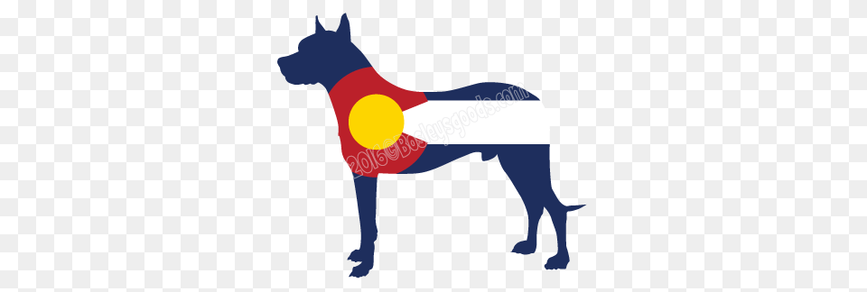 I Love My Colorado Big Dog Sticker Bosleys Goods, Person Free Png