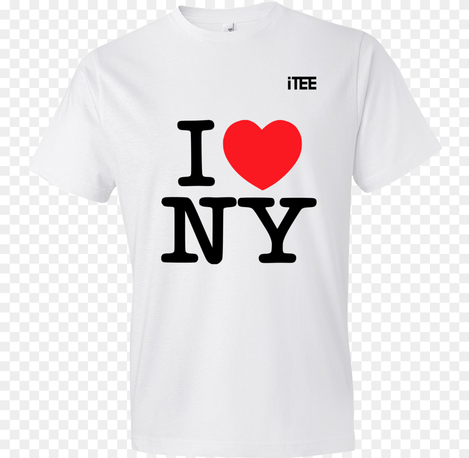 I Love New York Lightweight Fashion Short Sleeve Love New York Shirt, Clothing, T-shirt, Symbol Free Transparent Png