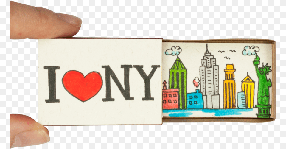 I Love Ny Matchbox Card, Baby, Person Free Transparent Png