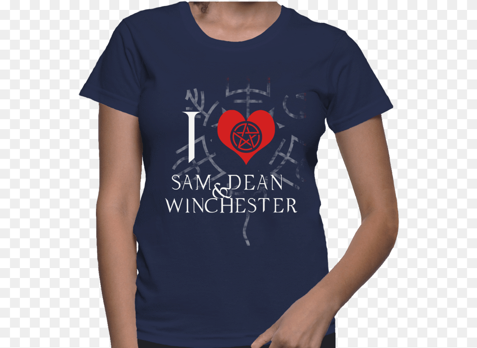 I Love Sam And Dean Winchester Your Superpower Shirt, Clothing, T-shirt Free Png