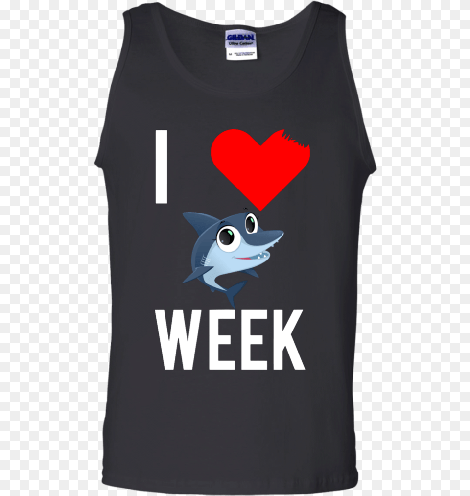 I Love Shark Tank Top Black Sclass Lazyloaddata Vegeta Tank Top, Clothing, T-shirt, Shirt Free Png Download