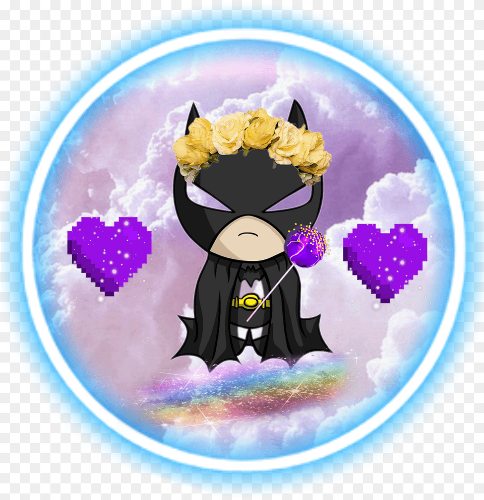 I Love This Chibi Batman Chibi Batman Icon, Purple, People, Person, Flower Free Png Download