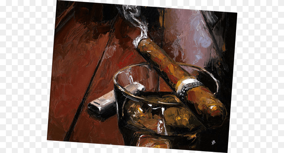 I Love This Little Piece Of Gentleman Art Gentleman Jack And A Cigar, Smoke, Painting, Face, Head Free Png
