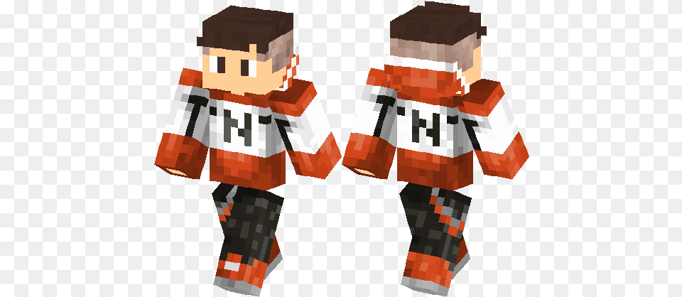 I Love Tnt For Life Skin De Tnt Para Minecraft, Person Free Png