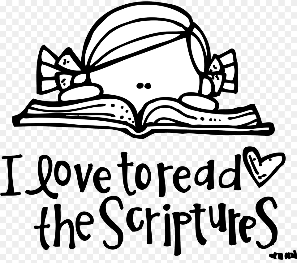 I Love To Read The Scriptures Lds, Stencil, Helmet Png Image