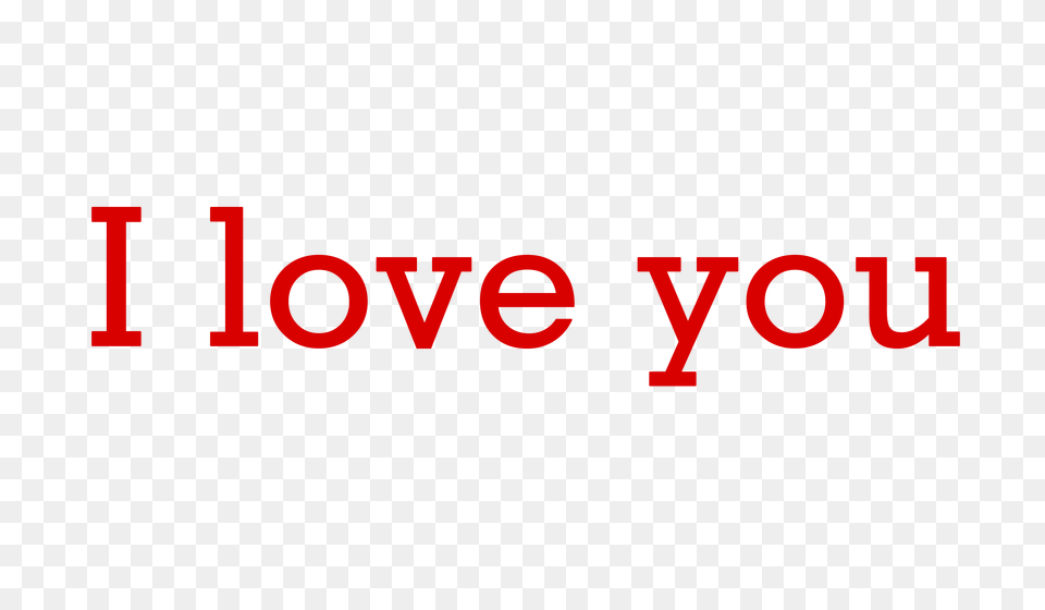 I Love You, Text Free Transparent Png