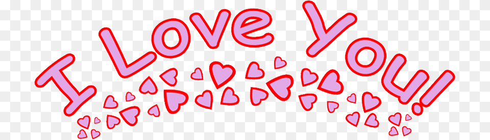 I Love You, Text Png Image