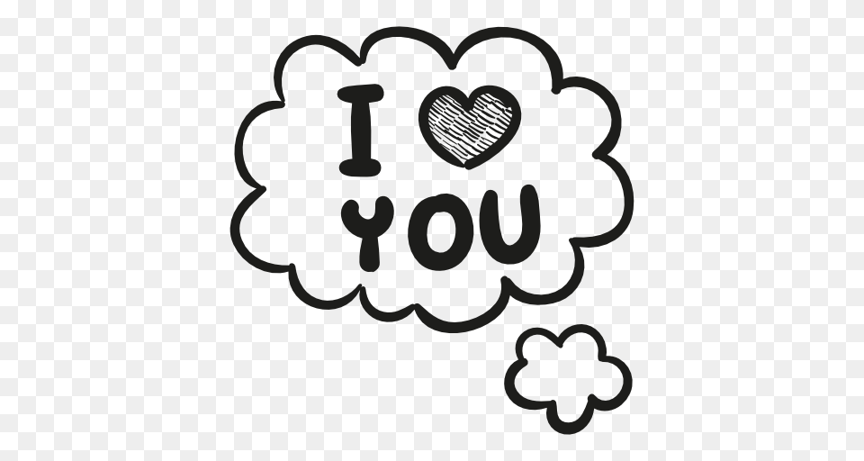 I Love You, Stencil, Sticker, Text Free Png
