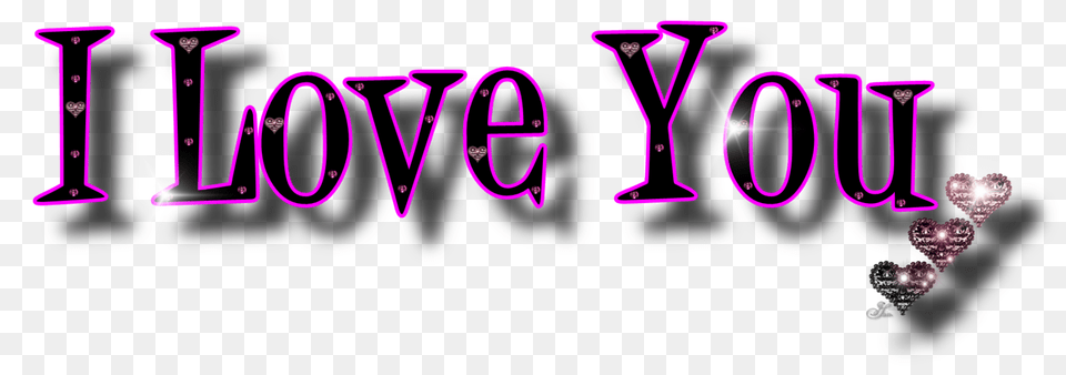 I Love You, Light, Lighting, Purple, Text Free Png