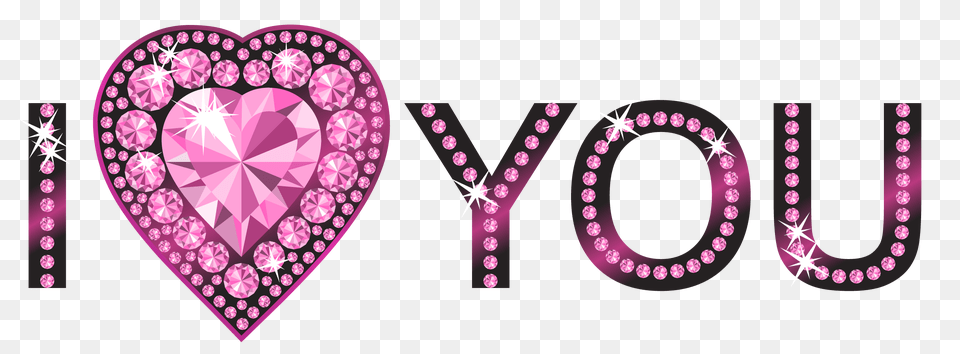 I Love You, Accessories, Purple, Jewelry, Gemstone Free Transparent Png