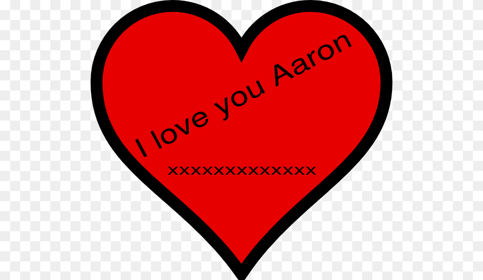 I Love You Aaron Svg Clip Arts Heart, Food, Ketchup Png Image