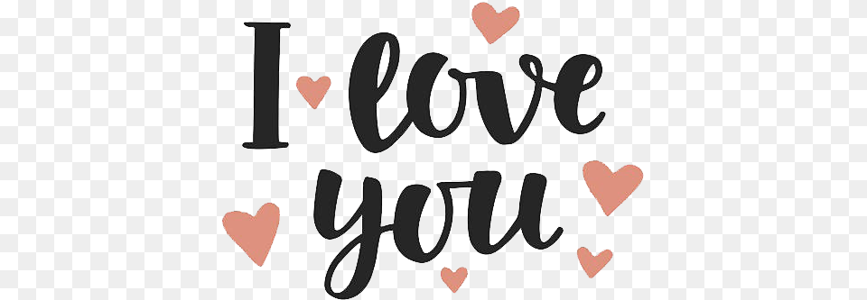 I Love You Background Love You In Words, Text Free Transparent Png