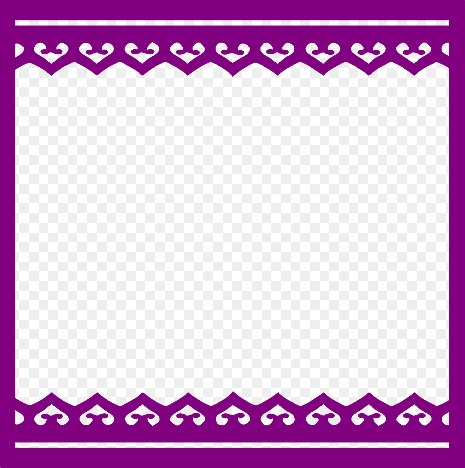 I Love You Borders And Frames Picture Frame, Home Decor, Purple, Pattern Free Transparent Png