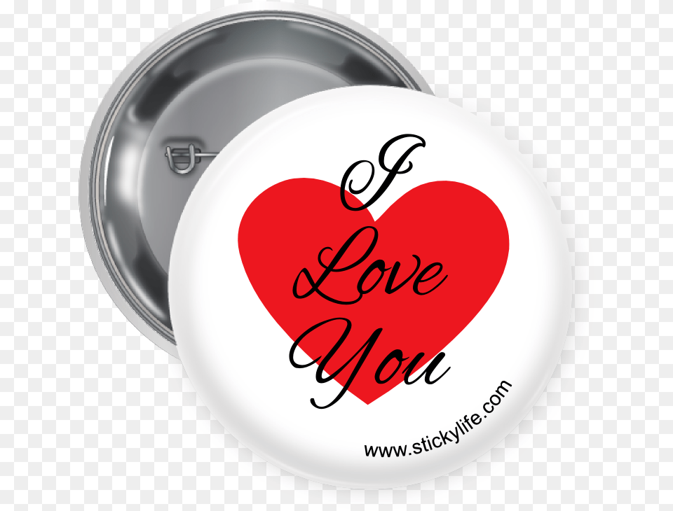 I Love You Button Save The Turtles Pin, Plate Free Png Download