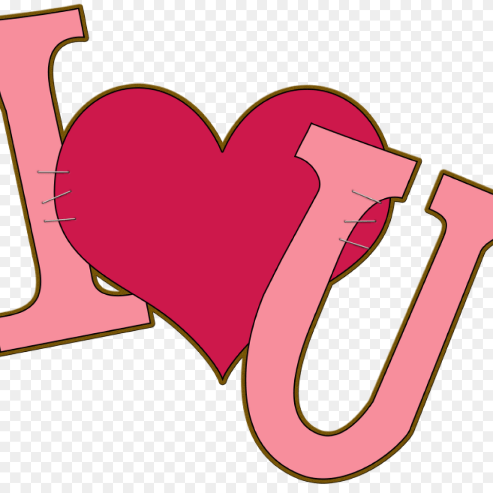 I Love You Clipart Clipart Symbol, Text, Dynamite, Weapon Free Png Download