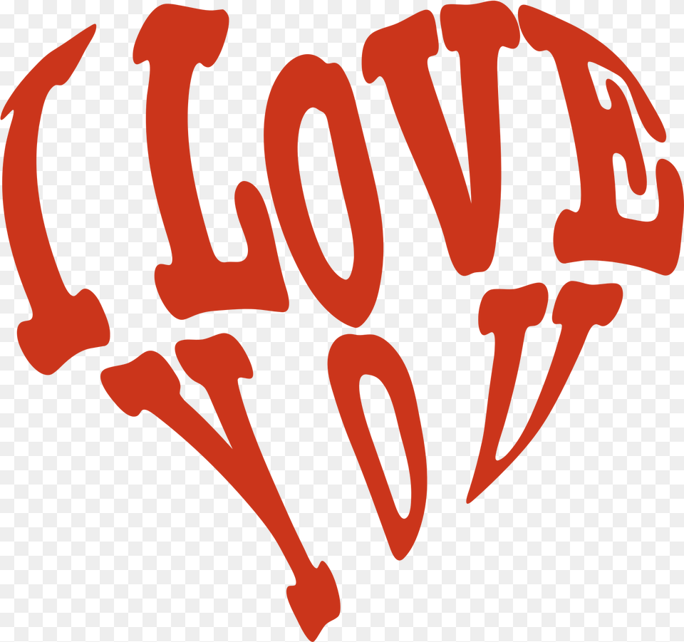 I Love You Download Image Big I Love You Text Free Transparent Png